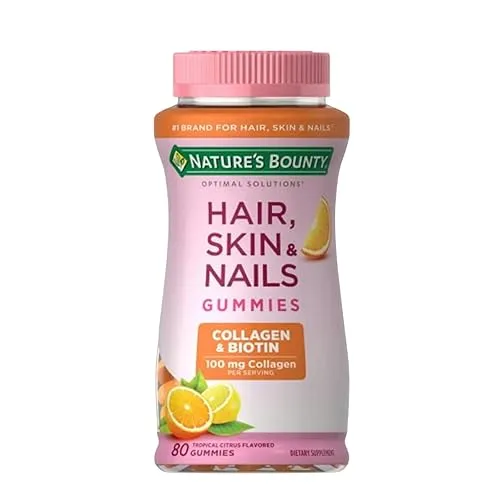 Nature's Bounty Optimal Solutions Hair, Skin & Nails with Biotin