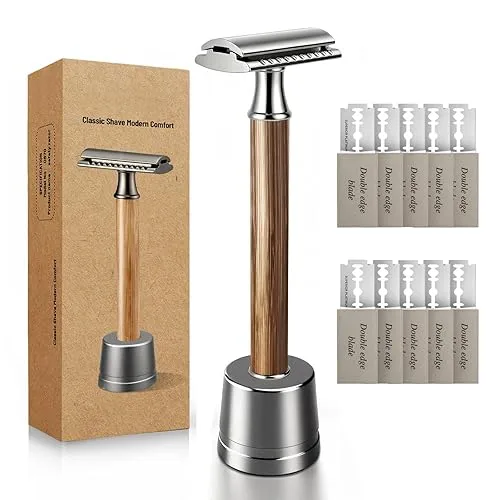 Double Edge Safety Razor: Eco-Friendly Single Blade Razors for Men