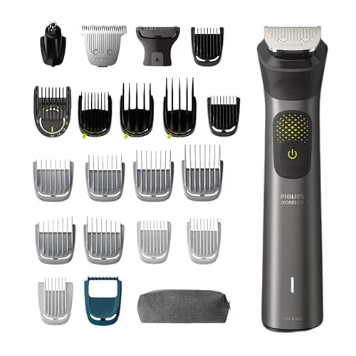 Philips Multigroom, 20-Piece All-in-One Trimmer Set with Storage Pouch,