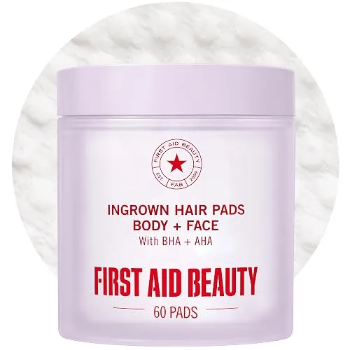 First Aid Beauty Ingrown Hair Pads Aftershave Treatment to Help