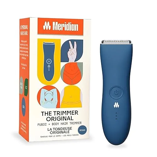 MERIDIAN The Trimmer Original - Body Hair Trimmer for Men,