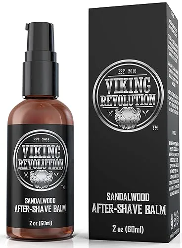 Viking Luxury After-Shave Balm - Soothes Face, Moisturizes After Shaving,