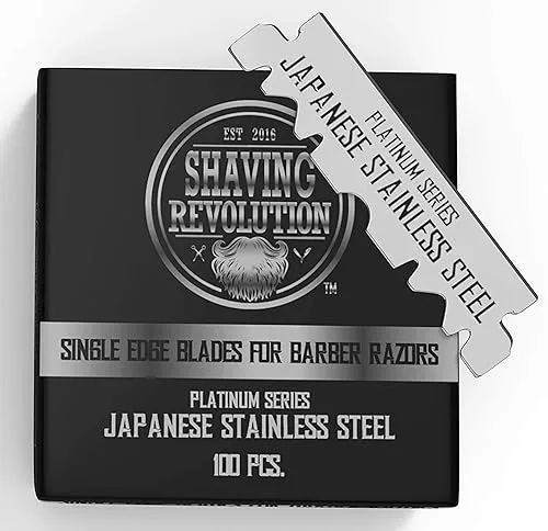 Barber Razor Blade - Single Edge Razor Blades 100 Count