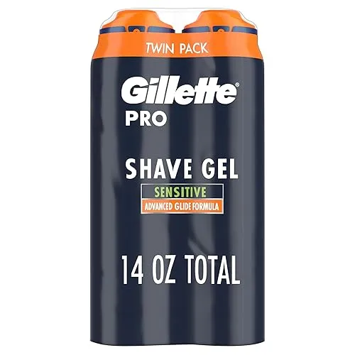 Gillette Pro Shaving Gel For Men, Shaving Cream Mens, Cools