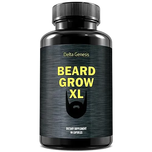 Beard Grow XL - Vegan Hair Growth Supplement for a