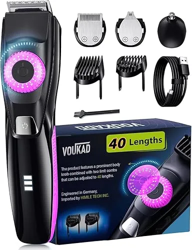 40 Precisions Electric Beard Trimmer for Men, Mens Grooming Trimmer