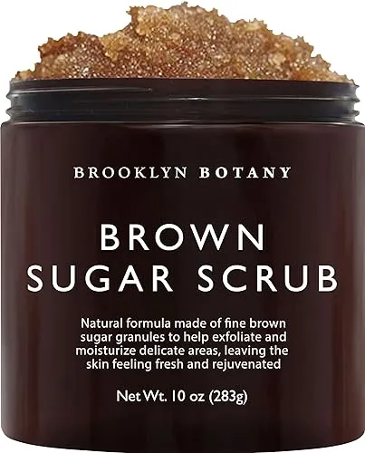 Brooklyn Botany Brown Sugar Body Scrub - Moisturizing and Exfoliating