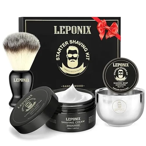 Mens Shaving Kit, The Ultimate Secret Santa Gift Set -