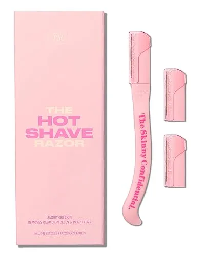 The Skinny Confidential Hot Shave Dermaplane Razor - Gentle &
