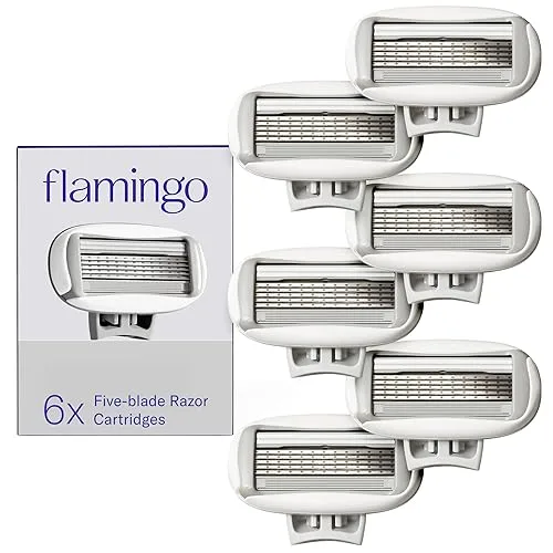 Flamingo Women's Original Razor Blade Refill Cartridges for Women -