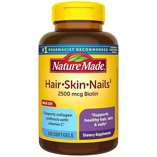 Nature Made Hair Skin and Nails with Biotin 2500 mcg,