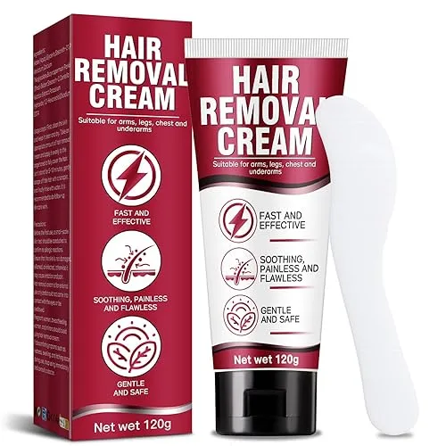 Hair Removal Cream for Women, Crema Depiladora Para Mujer, Fast-Acting,
