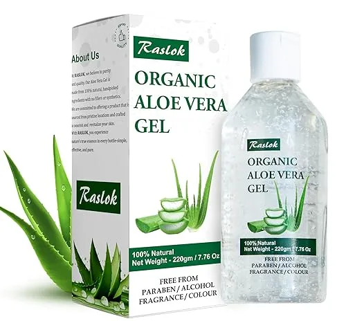 Aloe Vera Gel | 99% Pure Natural Aloe Gel For