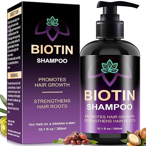 Biotin Hair Growth & Thickening Shampoo with Root Activator, Hair
