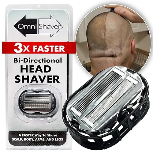 Premium Omnishaver Bi-Directional Shavers for Men & Women | 3x