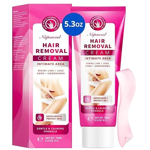 Hair Removal Cream for Women: Depilatory Cream for Intimate Areas