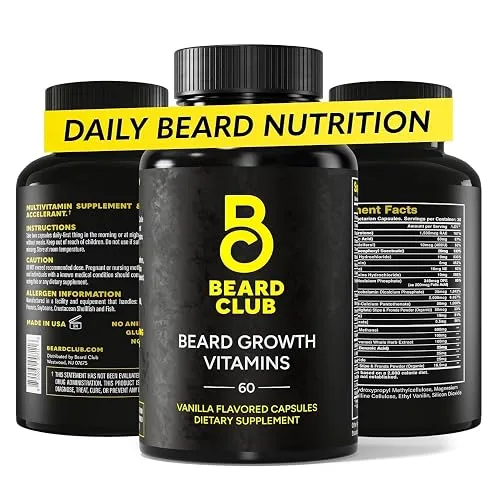 The Beard Club - Beard Growth Vitamins - Support A