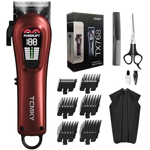 Hair Clippers for Men Professional Clippers for Men Cordless&Corded Barber