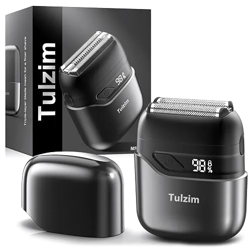 Tulzim Electric Foil Shaver for Men: Cordless Electric Razor for