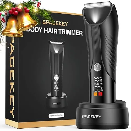 Manscape Trimmer for Men, Electric Body Hair Trimmer, IPX7 Waterproof