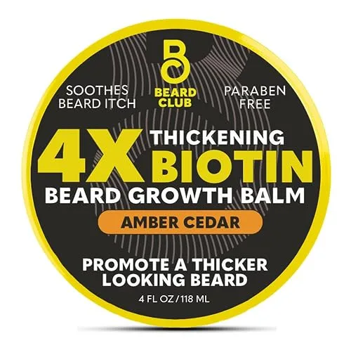 The Beard Club Biotin Beard Balm for Men - Beard