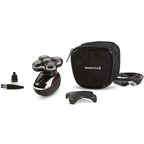 Remington Balder Deluxe XR7100, Head Rotary Shaver with Titanium Blades