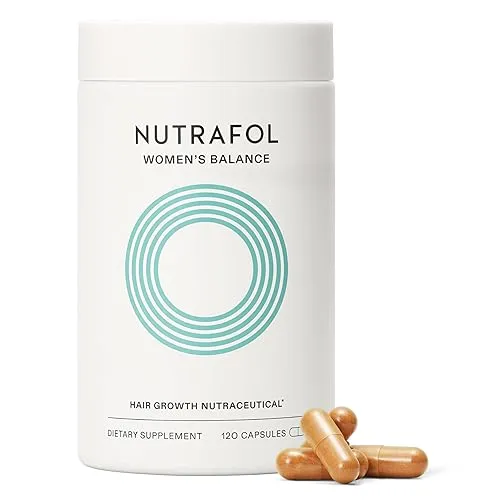Nutrafol Women's Balance Hair Growth Supplements, Ages 45 and Up,