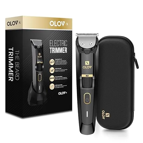 Men's Beard Trimmer - All-in-One Trimmer with Precision Dial -