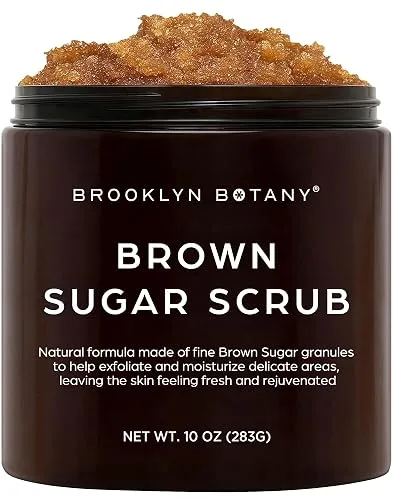 Brooklyn Botany Brown Sugar Body Scrub - Moisturizing and Exfoliating
