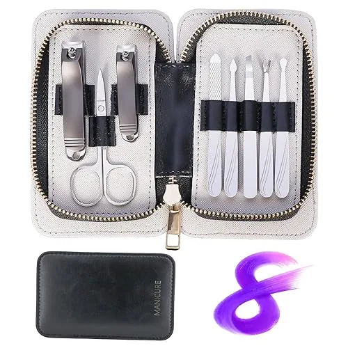 Manicure Set 8 in 1 Stainless Steel Nail Clippers for