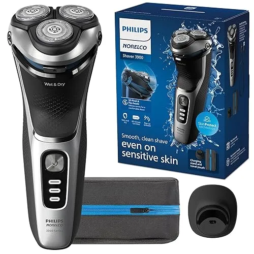 Philips Norelco Shaver 3900, Rechargeable Wet & Dry Electric Shaver