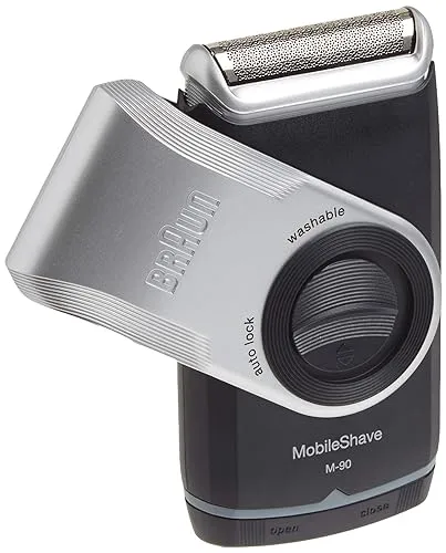 Braun Electric Razor for Men, M90 Mobile Electric Shaver, Precision