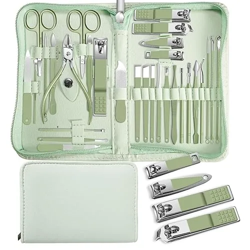 Manicure kit Personal Care Mens Grooming Kit, 30 in 1