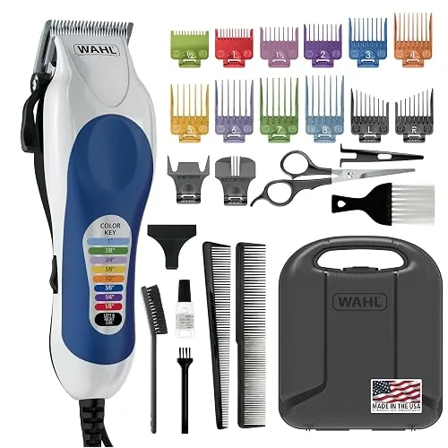 Wahl Clipper USA Color Pro Corded Haircutting Kit with Color