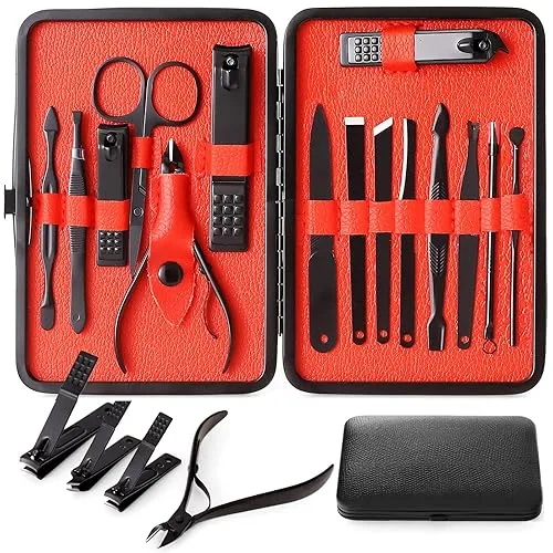 Nail Clippers Sets High Precisio Stainless Steel Nail Cutter Pedicure