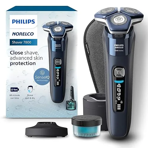 Philips Norelco Shaver 7800, Rechargeable Wet & Dry Electric Shaver
