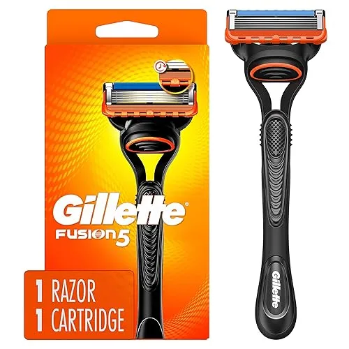 Gillette Fusion5 Razor for Men, Handle + 1 Razor Blade