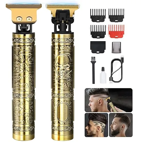 YOGINGO Professional Hair Trimmer for Men, Cordless Rechargeable Beard Trimmer
