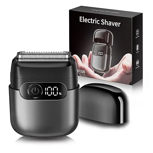 Electric Razor for Men, Foil Shaver and Beard Trimmer for
