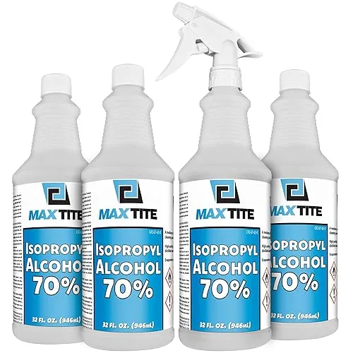 MaxTite 70% Isopropyl Alcohol (1 Gallon (4 Pack, 32 fl