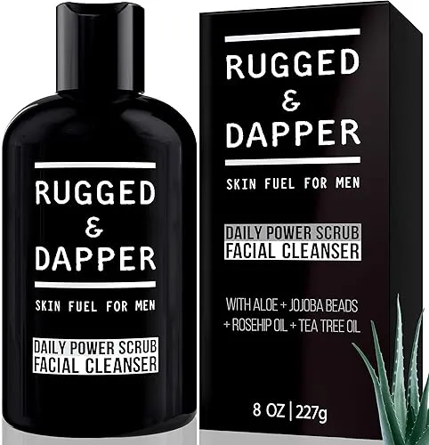 RUGGED & DAPPER Face Wash for Men | Daily Exfoliating