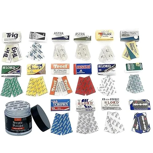 G.B.S Styptic Powder Razor Burn Relief Face Neck Razor Cuts