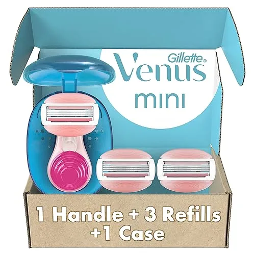 Gillette Venus Mini On The Go Women's Razor Handle with
