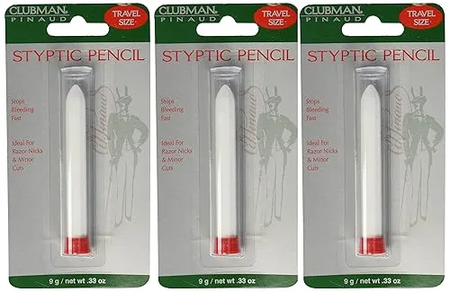 Clubman Pinaud Styptic Pencil for Men – Stops Bleeding Stick