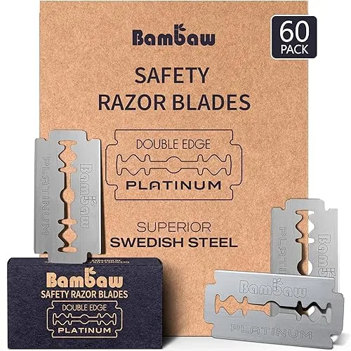 Bambaw – Double Edge Safety Razor Blades, Swedish Stainless Steel