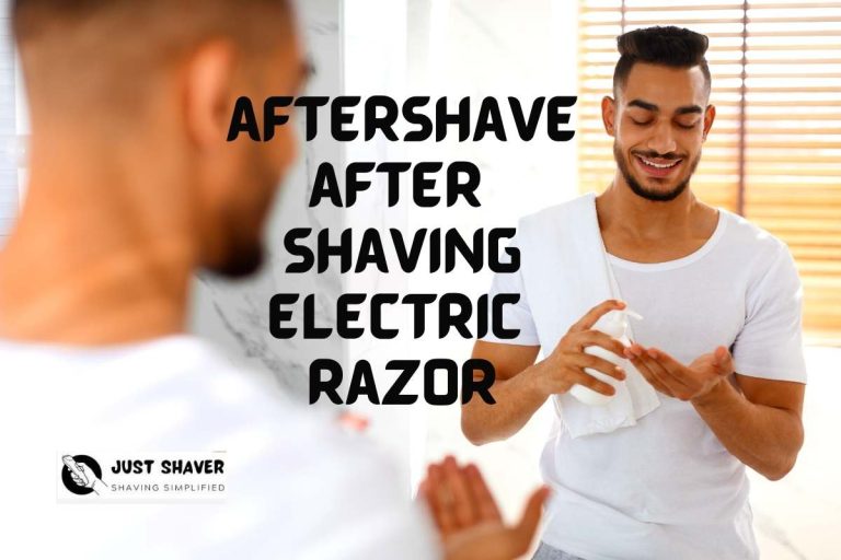 Should You Use Aftershave After Shaving With An Electric Razor? Just